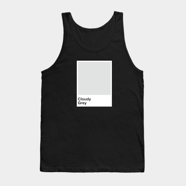 Pantone Cloudy Tank Top by Perezzzoso